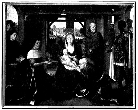MEMLINC’S ‘ADORATION OF THE MAGI’

In St. John’s Hospital at Bruges
