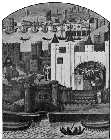 DUKE OF ORLEANS IN THE TOWER.

(From a copy of MS. in the British Museum.)