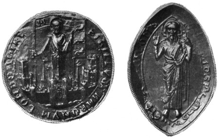 OBVERSE OF THE COMMON SEAL OF THE CITY OF LONDON, Cir.
1225.