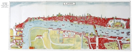 LONDON IN 1588

(From Wm. Smith’s MS. in The British Museum).