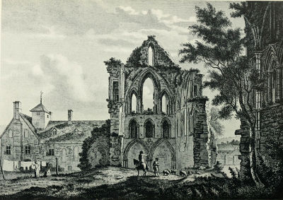 WENLOCK ABBEY IN 1778.