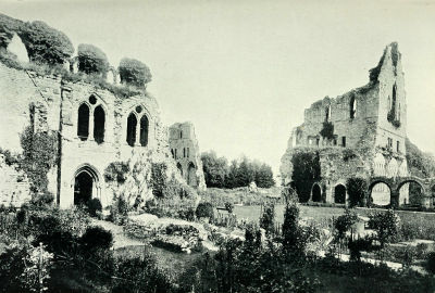 The ABBEY RUINS.