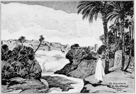 The Village and the Gorge of El Kantara