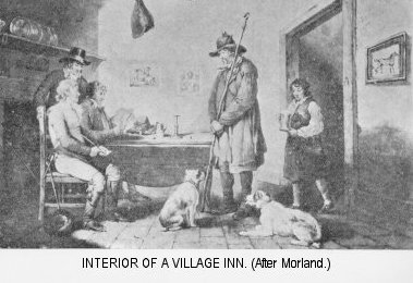 Interior of a Village Inn.  (After Morland)