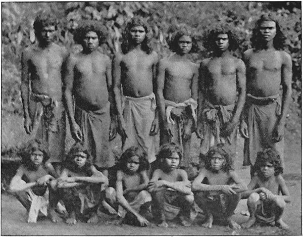 Paniyan Men and Children, Malabar