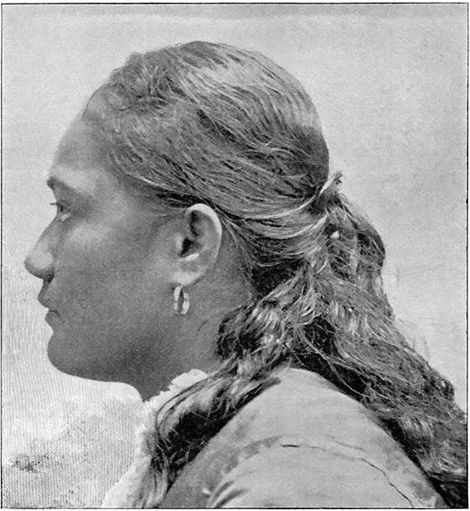 Tahitian Woman, Profile View