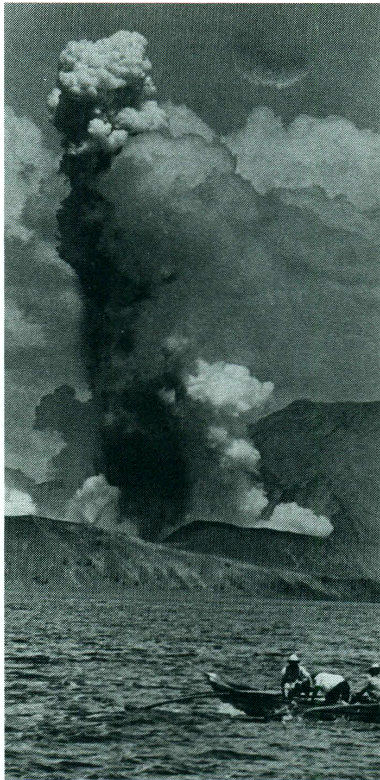 Taal Volcano, Philippines, 1965.