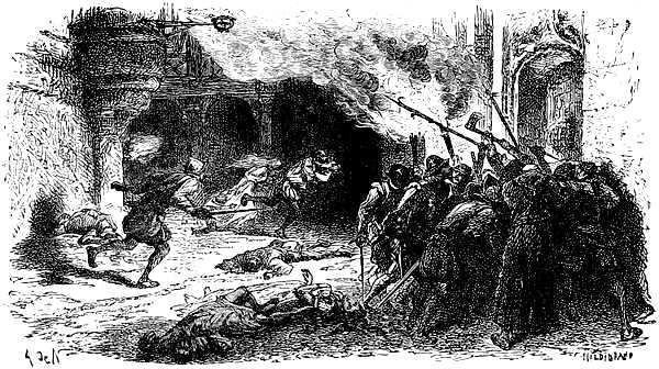 Huguenots Attacked