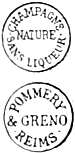 Brand of Veuve Pommery