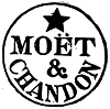 Brand on Cork of Moet and Chandon