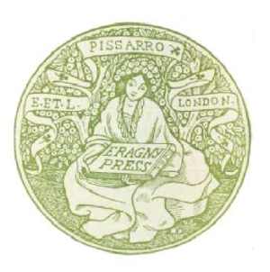 Pissaro, E.E.T.L. London N. Eragny Press