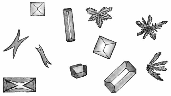 Triple-phosphate crystals