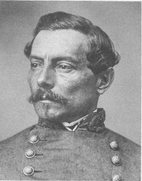 Brig. Gen. Pierre Gustave Toutant Beauregard in command of the Confederate Army of the Potomac. Courtesy National Archives.