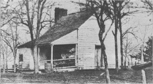The Robinson House. From a wartime photograph in “Photographic History of the Civil War.”