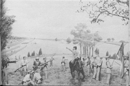 Diorama in the museum depicting incident when Jackson was given the name &ldquo;Stonewall.&rdquo;