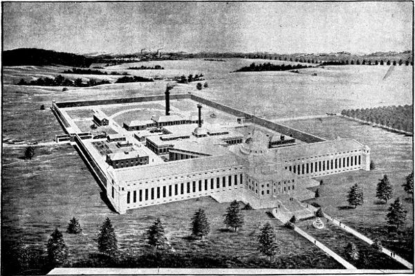 United States Penitentiary at Leavenworth, Kansas; the
best and most modern Penitentiary in the United States if not in the
world.