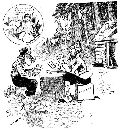 Do they think about us at home? We air having such a
good time hear a lone.