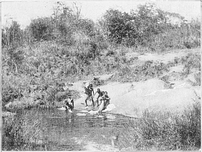 Rhodesian Natives Washing Clothes