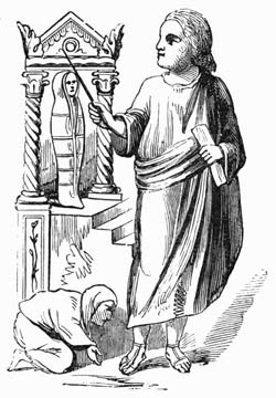 Illustration: Fig. 100.—Raising of Lazarus.