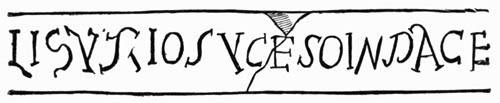 Illustration: Fig. 123.—Ligurius Successus, in peace.