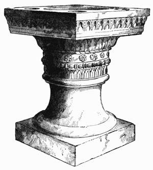 Illustration: Fig. 131.—Baptismal Font.