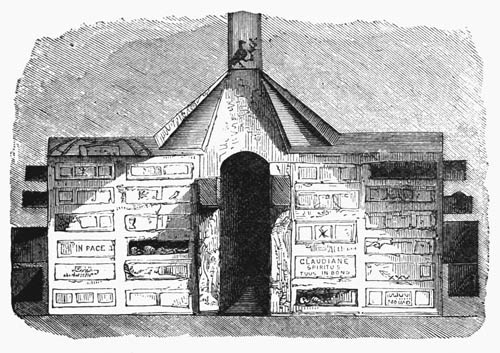 Illustration: Fig. 15.—Section of Cubicula with Luminare.