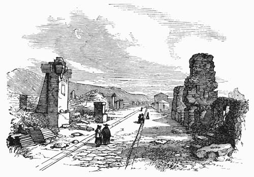 Illustration: Fig. 25.—Tombs on Appian Way.