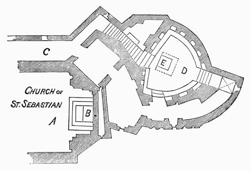 Illustration:  Fig. 27.—Plan of Crypt of Saint Peter and Saint Paul.