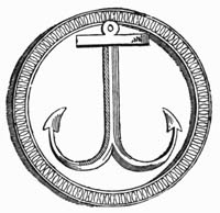 Illustration: Fig. 39.—Symbolical Anchor.