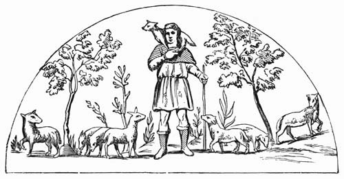 Illustration: Fig. 47.—The Good Shepherd.