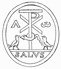 Illustration: Fig. 60.—Early Christian Seal.