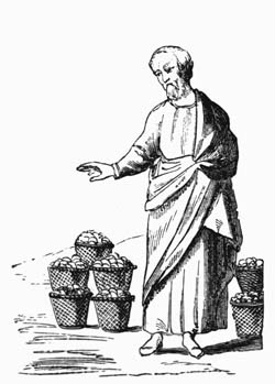 Illustration: Fig. 72.—Moses and the Baskets of Manna.