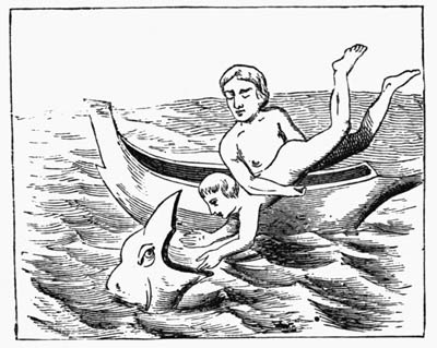 Illustration: Fig. 83.—Jonah Swallowed by the Great Fish.