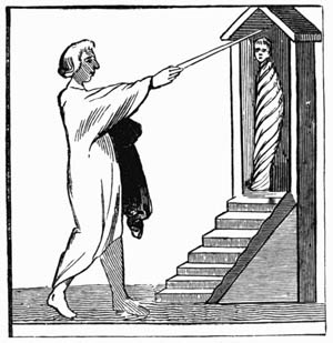 Illustration: Fig. 99.—The Raising of Lazarus.