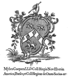 image of book-plate not available: MylesCooper LL·D