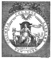 image of book-plate not available: ColumbiaCollege Library