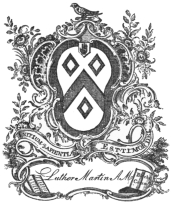 image of book-plate not available: LutherMartin A M