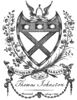 image of book-plate not available: ThomasJohnston