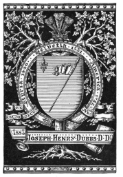 image of book-plate not available: JosephHenry Dubbs D D