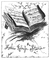 image of book-plate not available: ArthurRobinson Stone.