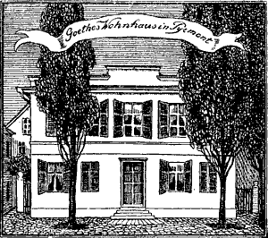 Goethes Wohnhaus in Pyrmont