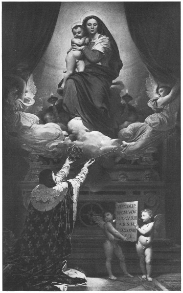 PLATE VIII
THE VOW OF LOUIS XIII