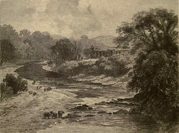 Frontispiece: On the Wharfe—Bolton Abbey