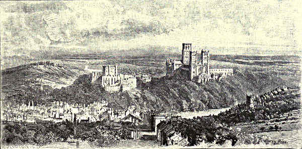 DISTANT VIEW OF DURHAM.