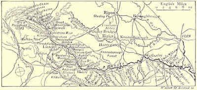 THE COURSE OF THE WHARFE.
