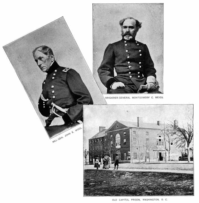 MONTGOMERY C. MEIGS, JOHN E. WOOL, AND OLD CAPITOL PRISON