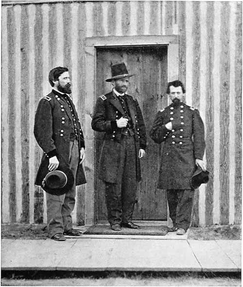 ULYSSES S. GRANT, WITH RAWLINS AND BOWERS