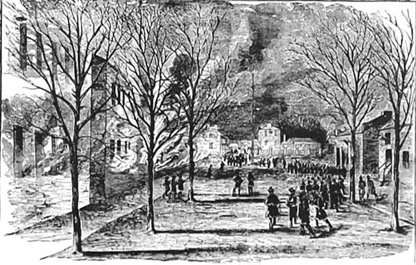 BURNING OF THE UNITED STATES ARSENAL AT HARPER'S FERRY
