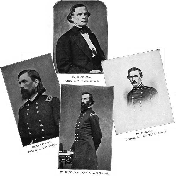 JONES M. WITHERS, THOMAS L. CRITTENDEN, JOHN A McCLERNAND, AND GEORGE B. CRITTENDEN