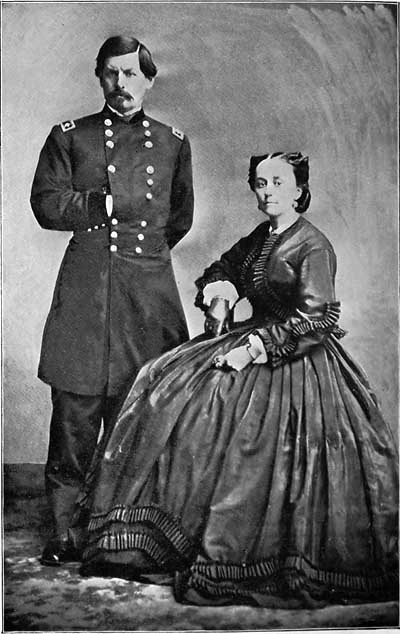 MAJOR-GENERAL GEORGE B. McCLELLAN AND WIFE